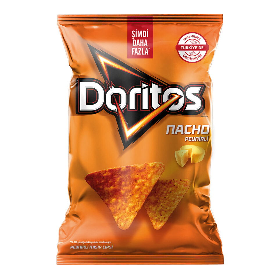 DORİTOS CİPS 130 GR-NACHO (SÜPER BOY)